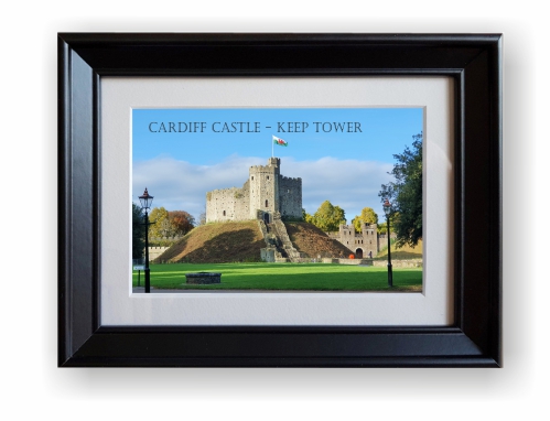 Cardiff Castle Keep Tower Picture Frame